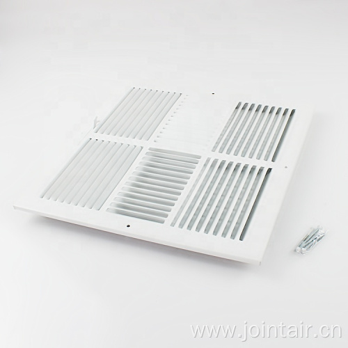 Air Ventliation Supply Ceiling Four Way Vent Register